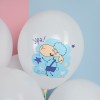 Воздушный шар (12''/30 см) Буба, Белый, пастель